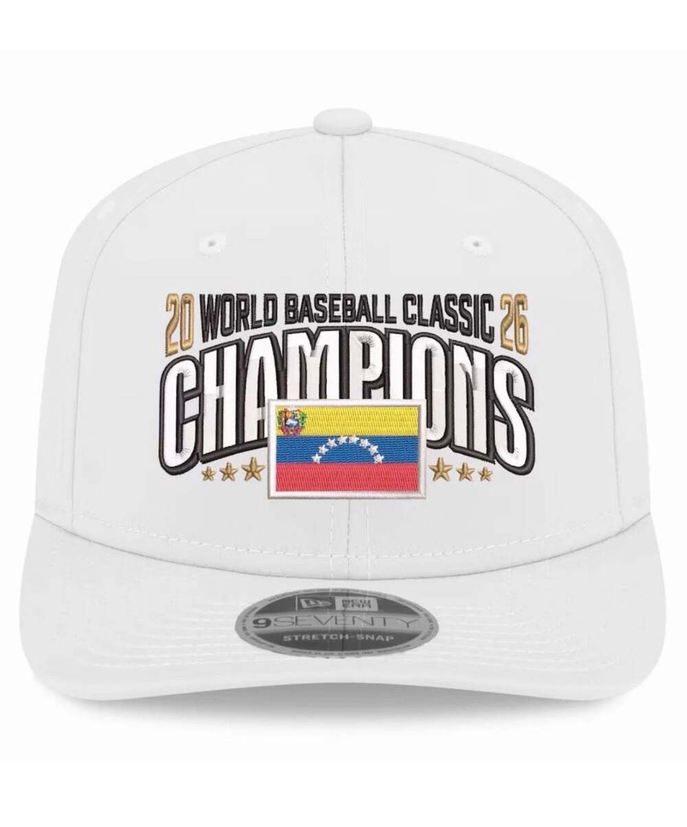 New Era White 2026 World Baseball Classic Champions Venezuela 9SEVENTY Stretch-S - Picture 2 of 4